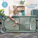 Stackable Cozy Cot with Blanket and Pillow Storage, Ready to Assemble, 6-Pack