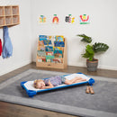 ECR4Kids Stackable Kiddie Cot, Childrenâ€™s Naptime Cot, Ready-to-Assemble, 6-Pack - Blue