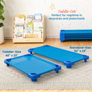 Stackable Kiddie Cot, Toddler Size, Ready-to-Assemble, 6-Pack