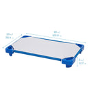 Stackable Kiddie Cot with Sheets, Toddler Size, Ready-to-Assemble, 6-Pack