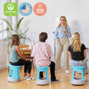 Storage Wobble Stool, Active Learning Chair, Flexible Seating, 18in Seat Height