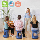 Storage Wobble Stool, Active Learning Chair, Flexible Seating, 18in Seat Height