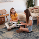 The Surf Portable Lap Desk, Kids Floor Desk, One-Piece Writing Table, Flexible Seating, 10-Pack