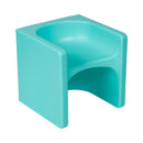 Chaise cube 3 en 1 Tri-Me, siège de jeu ou table portable d'intérieur/extérieur pour enfants et tout-petits