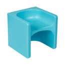 Chaise cube 3 en 1 Tri-Me, siège de jeu ou table portable d'intérieur/extérieur pour enfants et tout-petits