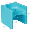 Chaise cube 3 en 1 Tri-Me, siège de jeu ou table portable d'intérieur/extérieur pour enfants et tout-petits