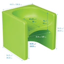 Chaise cube 3 en 1 Tri-Me, siège de jeu ou table portable d'intérieur/extérieur pour enfants et tout-petits