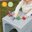 Chaise cube 3 en 1 Tri-Me, siège de jeu ou table portable d'intérieur/extérieur pour enfants et tout-petits