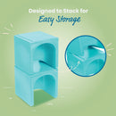 Chaise cube 3 en 1 Tri-Me, siège de jeu ou table portable d'intérieur/extérieur pour enfants et tout-petits