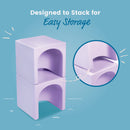 Chaise cube 3 en 1 Tri-Me, siège de jeu ou table portable d'intérieur/extérieur pour enfants et tout-petits