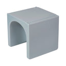 Chaise cube 3 en 1 Tri-Me, siège de jeu ou table portable d'intérieur/extérieur pour enfants et tout-petits