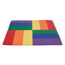 Turning Tiles Activity Play Mat, Colorful Tummy Time Folding Foam Mat