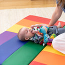 Turning Tiles Activity Play Mat, Colorful Tummy Time Folding Foam Mat