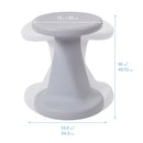Twist Wobble Stool, Active Learning Chair, Flex Seating, 18in Seat Height