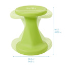 Twist Wobble Stool, Active Learning Chair, Flex Seating, 18in Seat Height