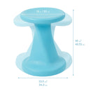Twist Wobble Stool, Active Learning Chair, Flex Seating, 18in Seat Height