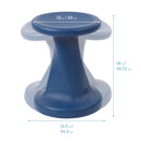 Twist Wobble Stool, Active Learning Chair, Flex Seating, 18in Seat Height