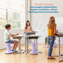 Twist Wobble Stool, Active Learning Chair, Flex Seating, 18in Seat Height