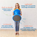 Twist Wobble Stool, Active Learning Chair, Flex Seating, 18in Seat Height