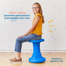 Twist Wobble Stool, Active Learning Chair, Flex Seating, 18in Seat Height