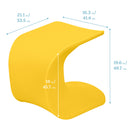 Wave Seat, Active Learning Chair, Flexible Seating, 18in - 19.6in Seat Height
