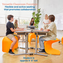 Wave Seat, Active Learning Chair, Flexible Seating, 18in - 19.6in Seat Height