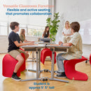Wave Seat, Active Learning Chair, Flexible Seating, 18in - 19.6in Seat Height