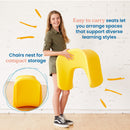 Wave Seat, Active Learning Chair, Flexible Seating, 18in - 19.6in Seat Height