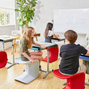 Wave Seat, Active Learning Chair, Flexible Seating, 18in - 19.6in Seat Height