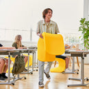 Wave Seat, Active Learning Chair, Flexible Seating, 18in - 19.6in Seat Height