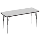 24" x 60" Rectangle T-Mold Dry-Erase Activity Table