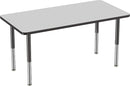 30" x 60" Rectangle T-Mold Activity Table